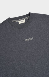 Men's Crew Neck Sweatshirt In Charcoal Melange