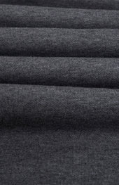 Men's Crew Neck Sweatshirt In Charcoal Melange