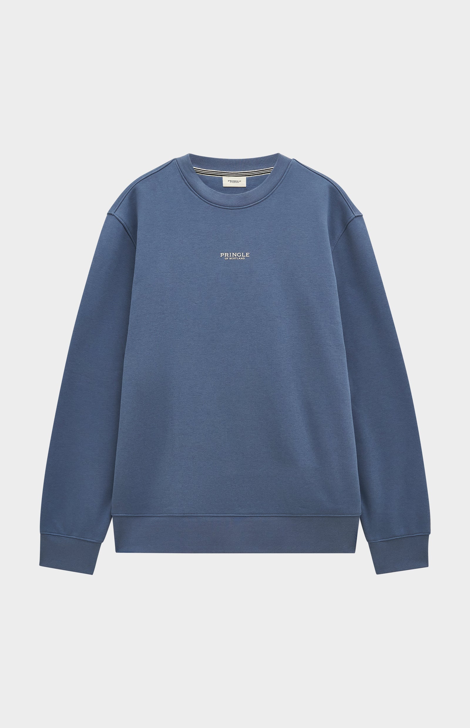 Men's Crew Neck Sweatshirt In Bering Sea Blue