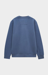 Men's Crew Neck Sweatshirt In Bering Sea Blue