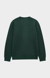 Men's Crew Neck Sweatshirt In Pine Green