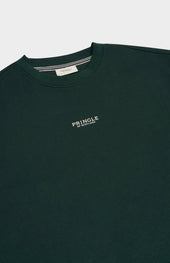 Men's Crew Neck Sweatshirt In Pine Green