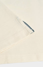 Men's Cotton Pique Polo Shirt In Ecru