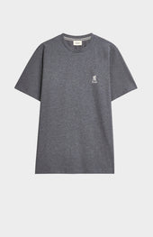 Men's Mid-weight Supima Cotton T-shirt In Charcoal