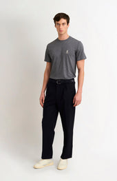 Men's Mid-weight Supima Cotton T-shirt In Charcoal