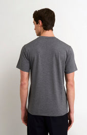 Men's Mid-weight Supima Cotton T-shirt In Charcoal