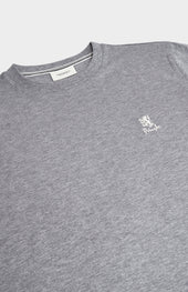 Men's Mid-weight Supima Cotton T-shirt In Grey Melange
