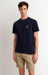 Men's Mid-weight Supima Cotton T-shirt In Navy