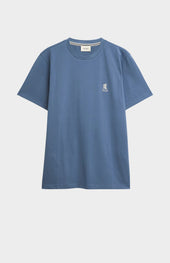 Men's Mid-weight Supima Cotton T-shirt In Blue