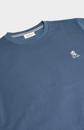 Men's Mid-weight Supima Cotton T-shirt In Blue