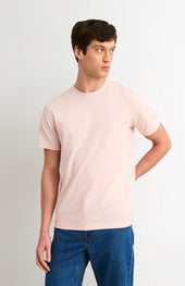 Men's Mid-weight Supima Cotton T-shirt In Dusty Pink