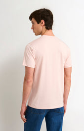 Men's Mid-weight Supima Cotton T-shirt In Dusty Pink