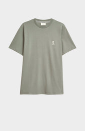 Men's Mid-weight Supima Cotton T-shirt In Sage Green
