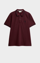 Men's Cotton Pique Polo Shirt With Tipping In Port Royale