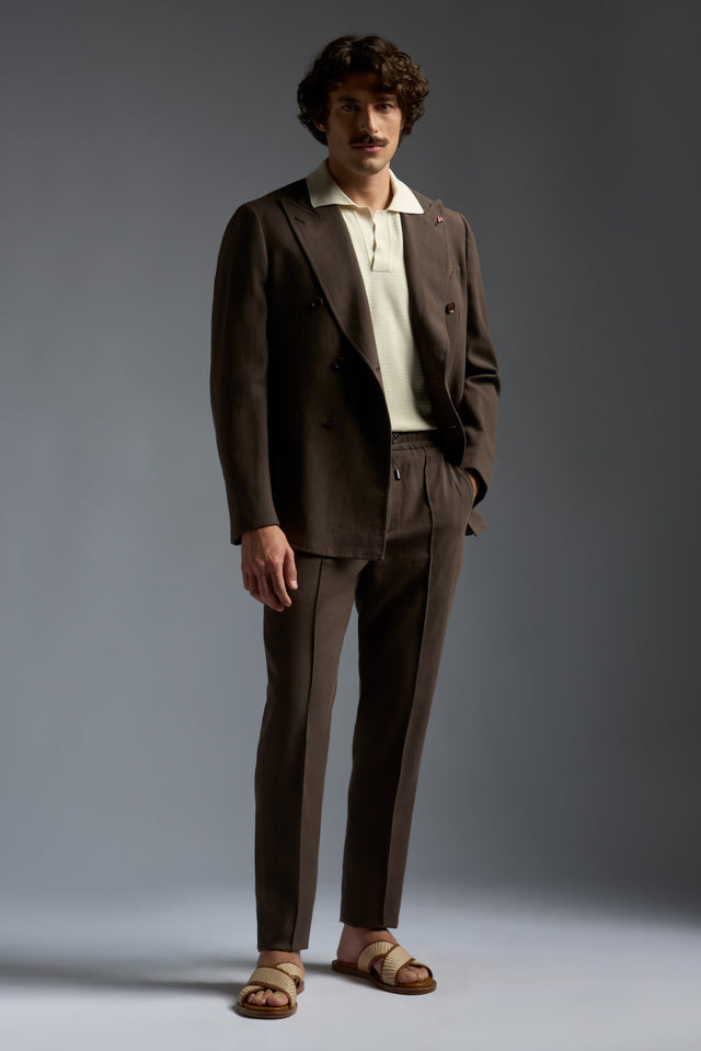 Soft Touch Linen Drawstring Pants