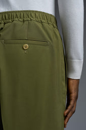 Cotton Silk Single Pleated Comfort Pants
