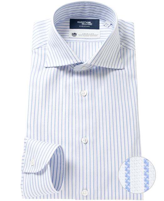 Tokyo Slim Fit Italian Spread Royal Oxford Sea Island Cotton