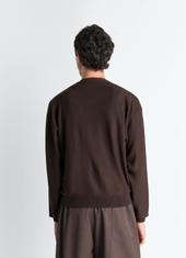 Twisted Cardigan In Merino Blend