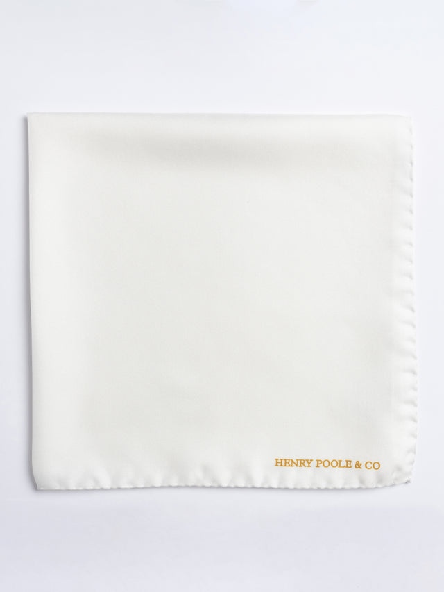 Ivory pocket square