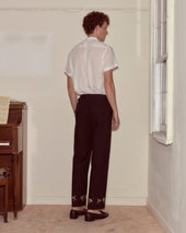 Pointer Side-Buckle Trousers