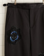 Poppy Suiting Trousers - Black