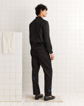 Poppy Suiting Trousers - Black