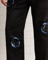 Poppy Suiting Trousers - Black
