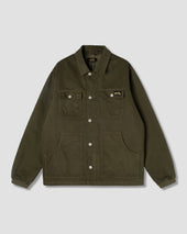 Pork Chop Jacket (Olive Herringbone)