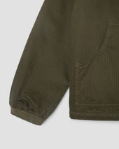 Pork Chop Jacket (Olive Herringbone)