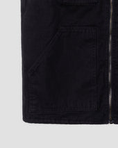 Pork Chop Vest (Washed Black Duck)