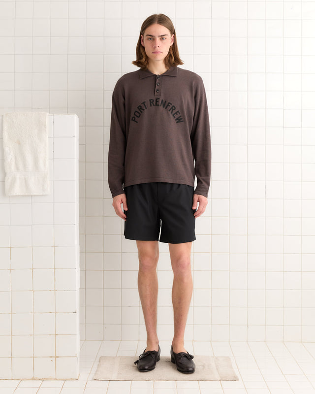 Port Polo - Brown/Black