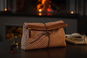 M S Carry Grand Herringbone Cuoio