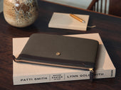 M/S Pouch – Navy/Dark Brown