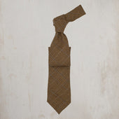 Prince Of Wales Check Tie In Light