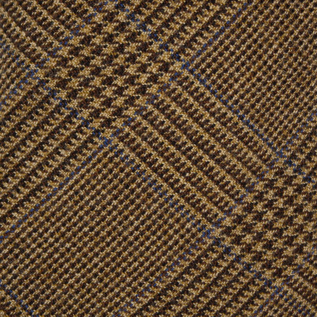 Prince of Wales Check Tie in Light Brown