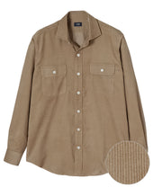 Tokyo Fit Casual Corduroy Shirt Spread Double Pocket