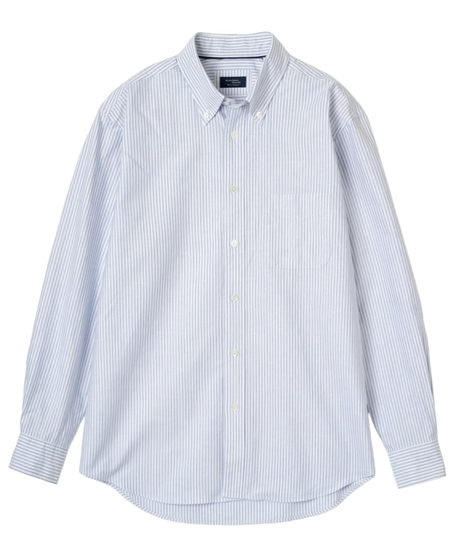 Casual Button Down Oxford Stripe