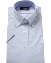 Short Sleeve Shirt Button Down Oxford