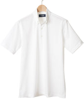 Business Polo Shirt Button Down Pique Jersey