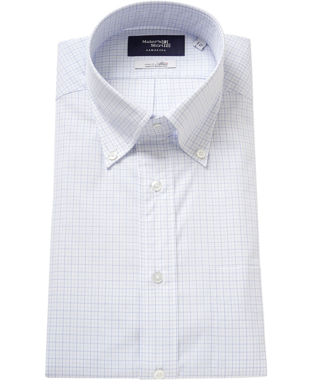 TOKYO SLIM FIT - Button Down Broadcloth Albini