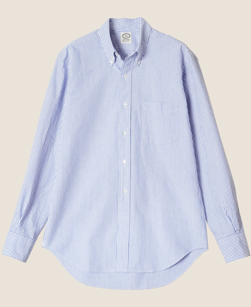 Vintage Ivy Button Down Seersucker Stripe