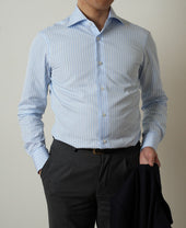 TOKYO SLIM FIT - Spread Broadcloth CANCLINI