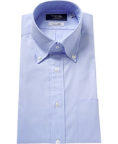 TOKYO SLIM FIT - Button Down Pinpoint Oxford Albini