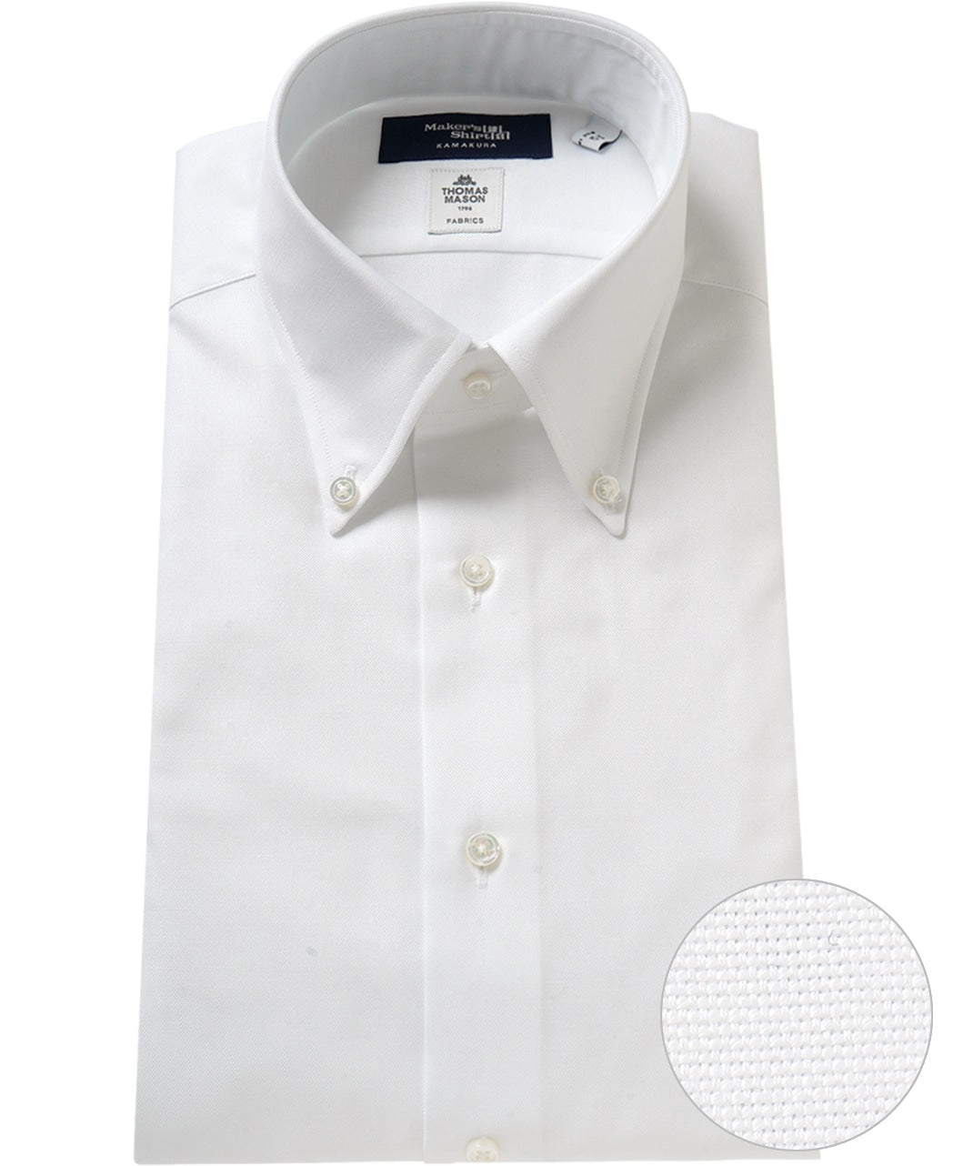 Tokyo Slim Fit Button Down Oxford Thomas Mason