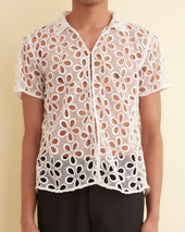 Primrose Lace Short Sleeve Shirt