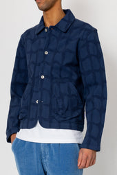 Prism Jacket Irregular Block Jacquard