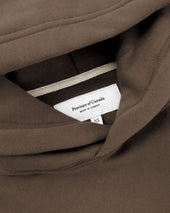 Flag Fleece Hoodie Chestnut Unisex