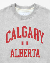 Calgary Fleece Sweatshirt Heather Grey Unisex