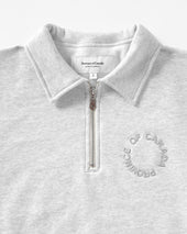 Half Zip Fleece Sweatshirt Cloud Unisex