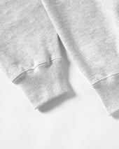 Half Zip Fleece Sweatshirt Cloud Unisex